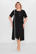 Ebberro - Plus Size Dress (EBR26Y11226BB) - 8690200107917