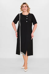 Ebberro - Plus Size Dress (EBR26Y11226BB) - 8690200107917