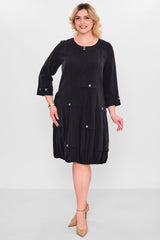 Ebberro - Plus Size Dress (EBR26Y11426BB) - 8690200107931