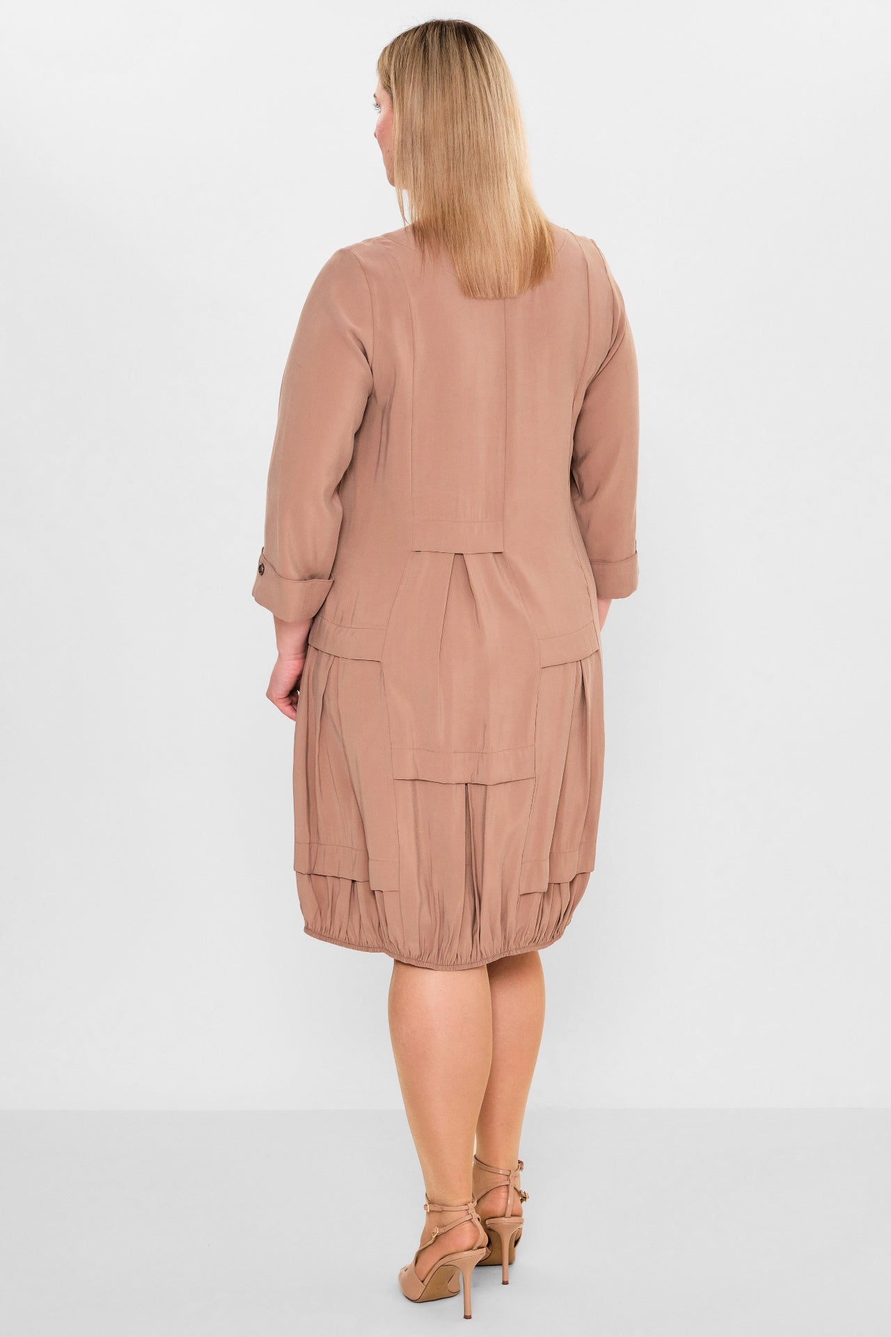 Ebberro - Plus Size Dress (EBR26Y11426BB) - 8690200107948