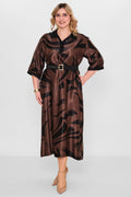 Ebberro - Plus Size Dress (EBR26Y12524BB) - 8690200107962