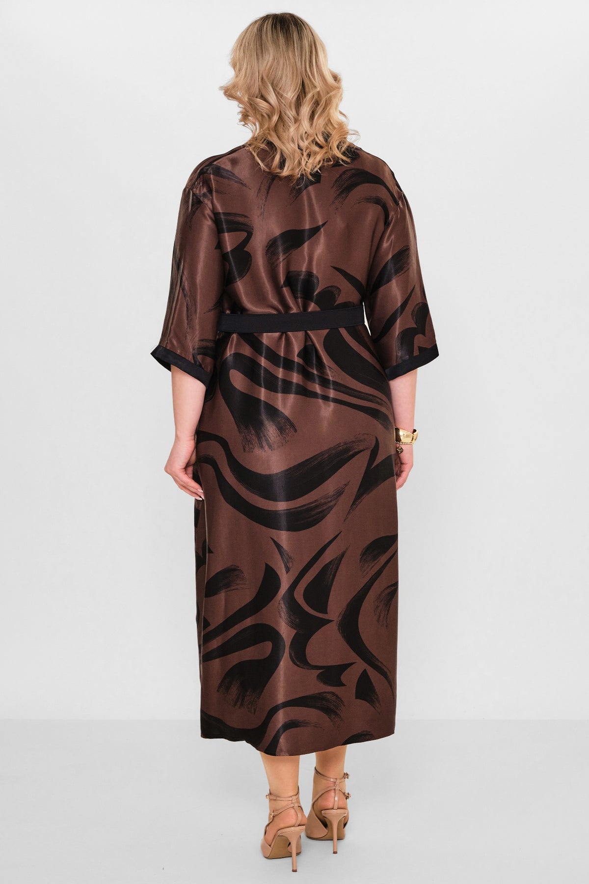 Ebberro - Plus Size Dress (EBR26Y12524BB) - 8690200107962