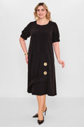 Ebberro - Plus Size Dress (EBR26Y23134BB) - 8690200107993