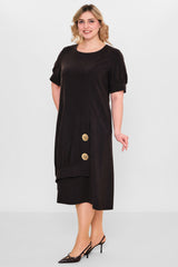 Ebberro - Plus Size Dress (EBR26Y23134BB) - 8690200107993