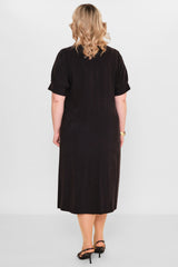 Ebberro - Plus Size Dress (EBR26Y23134BB) - 8690200107993