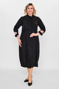 Ebberro - Plus Size Dress (EBR26Y2407BB) - 8690200108013