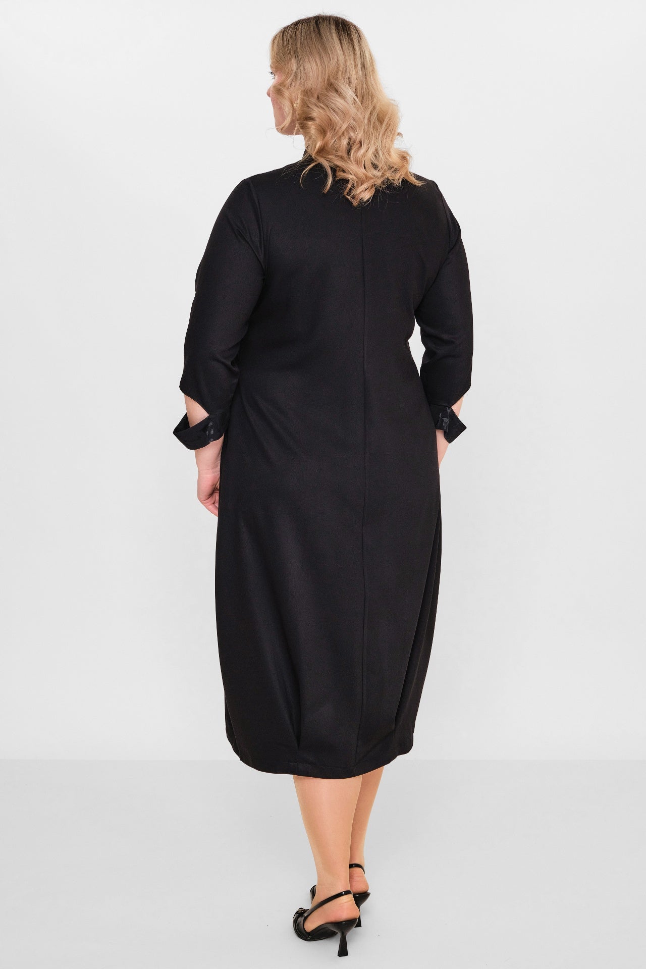 Ebberro - Plus Size Dress (EBR26Y2407BB) - 8690200108013
