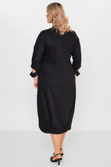 Ebberro - Plus Size Dress (EBR26Y2407BB) - 8690200108013