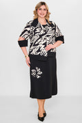 Ebberro - Plus Size Dress (EBR26Y25601BB) - 8690200108037