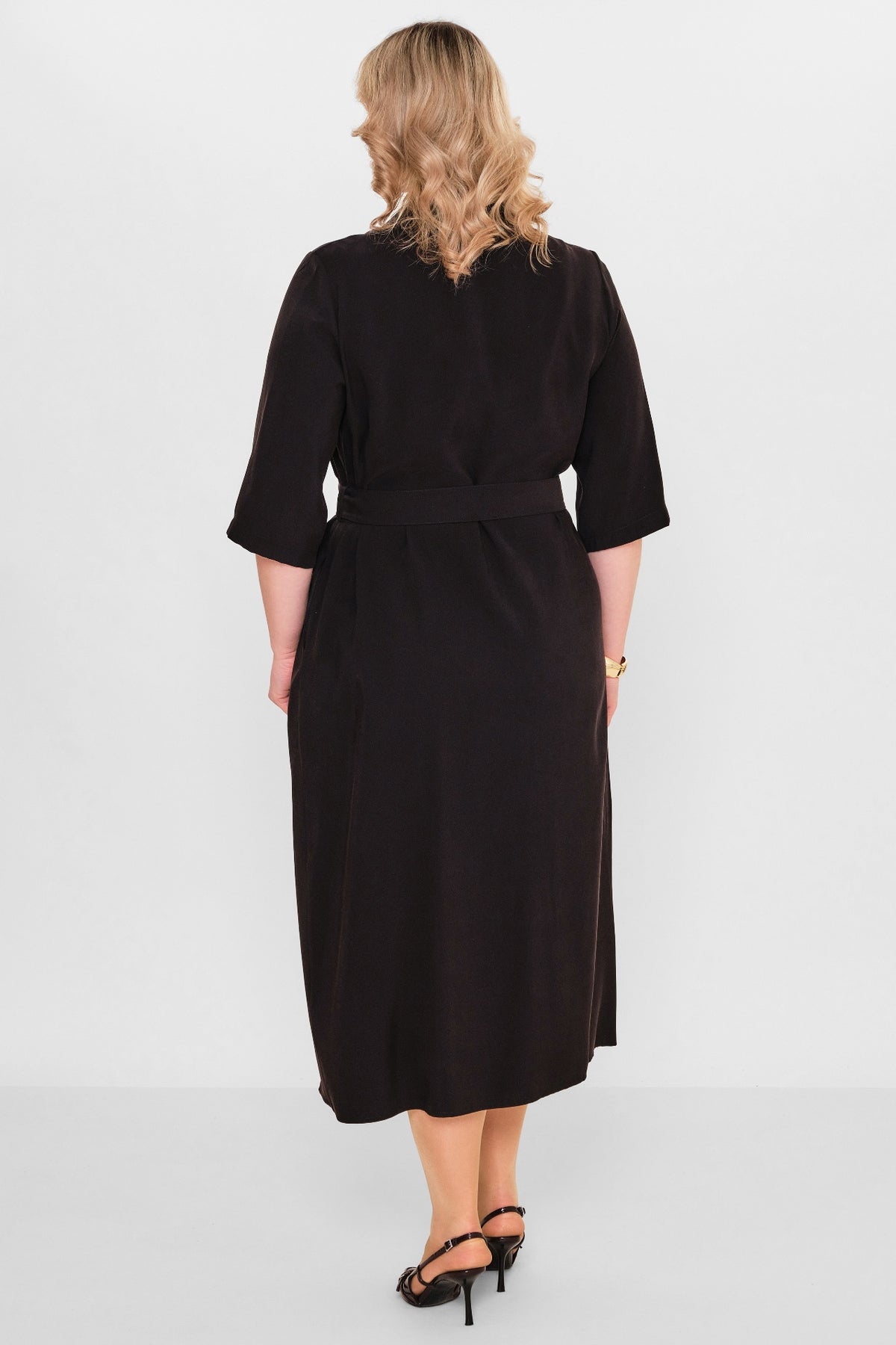Ebberro - Plus Size Dress (EBR26Y25914BB) - 8690200108044