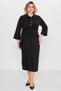 Ebberro - Plus Size Dress (EBR26Y25939BB) - 8690200108068
