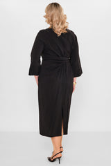 Ebberro - Plus Size Dress (EBR26Y25939BB) - 8690200108068