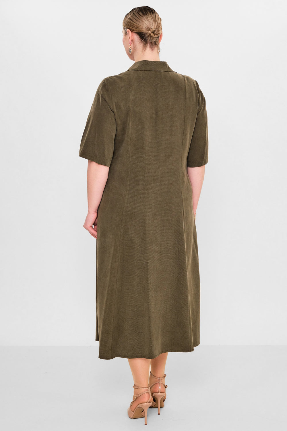 Ebberro - Plus Size Dress (EBR26Y25968BB) - 8690200108075