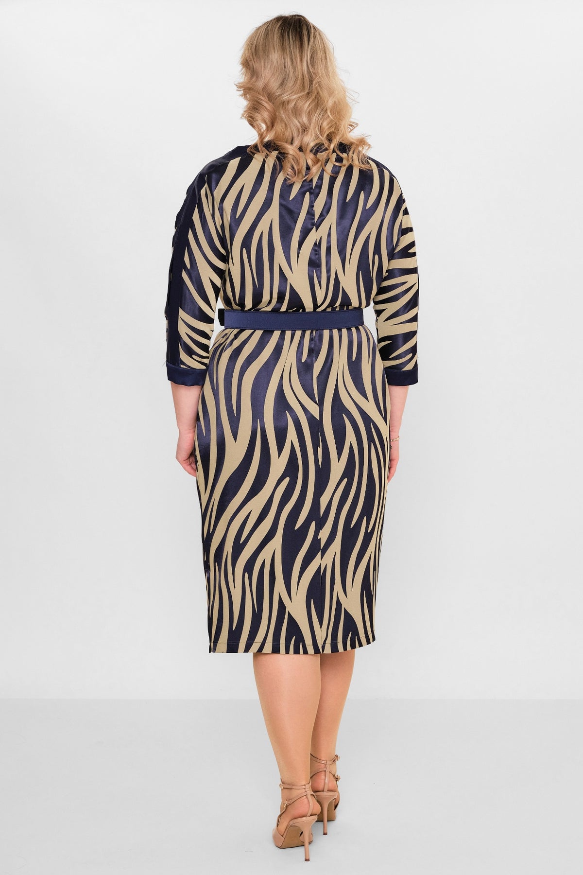 Ebberro - Plus Size Dress (EBR26Y2623BB) - 8690200108082