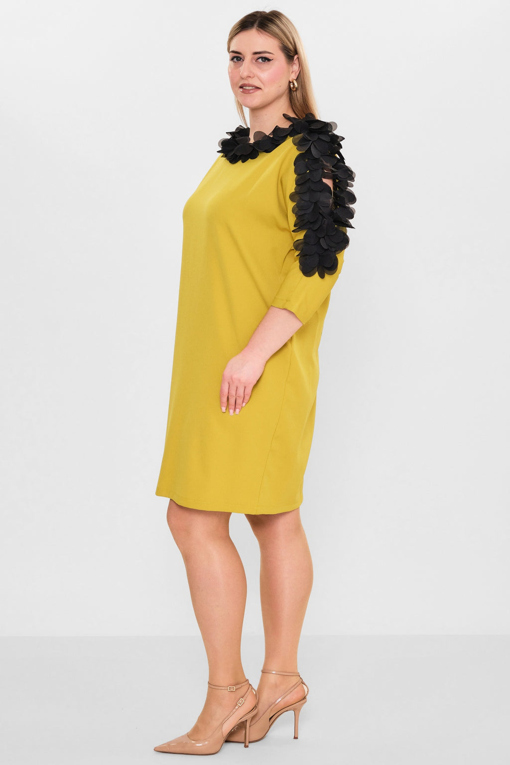 Ebberro - Plus Size Dress (EBR26Y26709BB) - 8690200108129