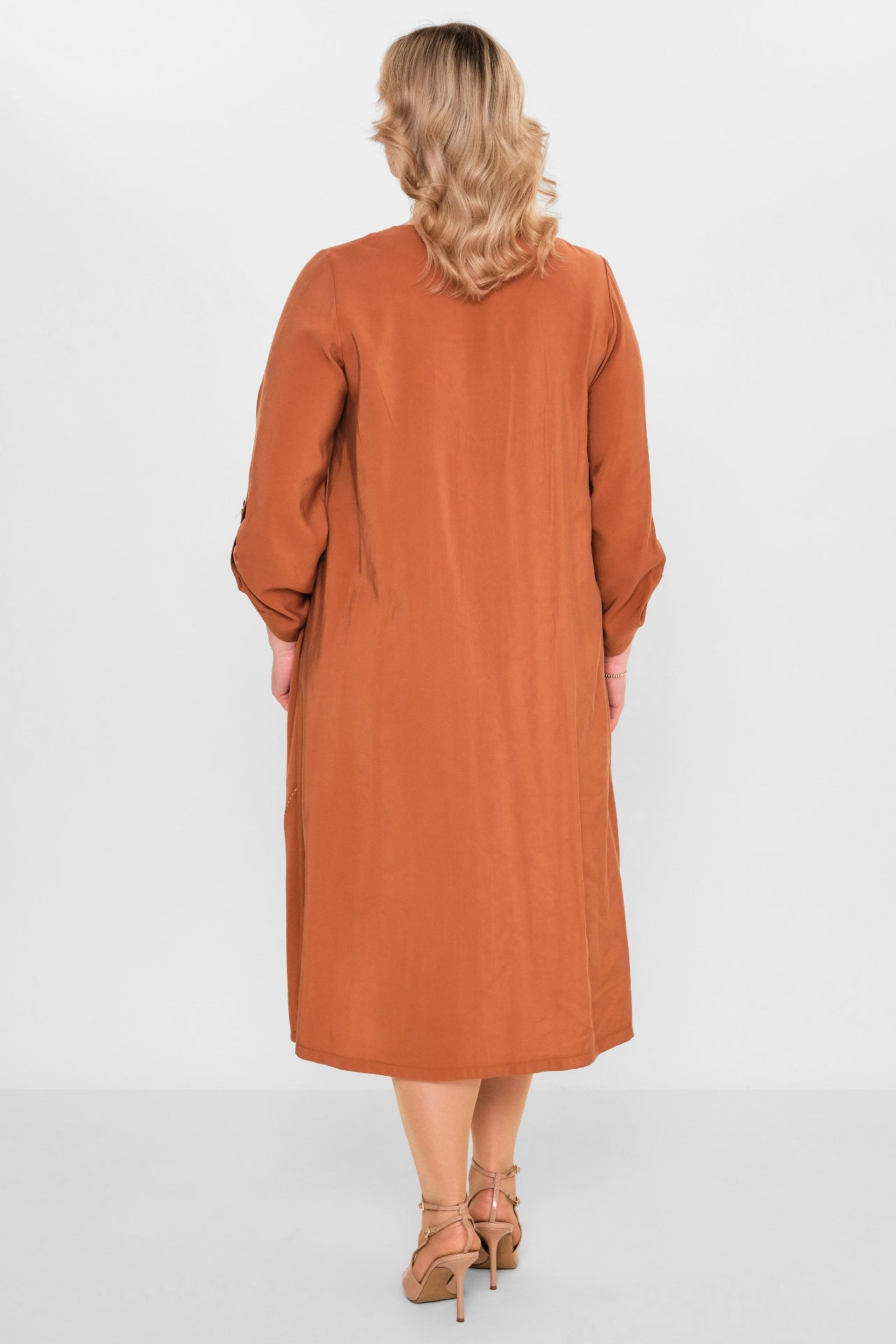Ebberro - Plus Size Dress (EBR26Y26715BB) - 8690200108143