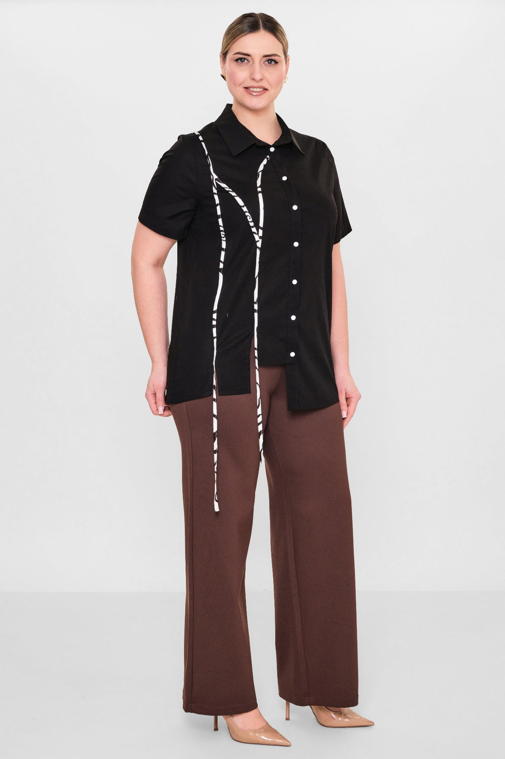 Ebberro - Plus Size Shirt (EBR26Y30426BB) - 8690200108198