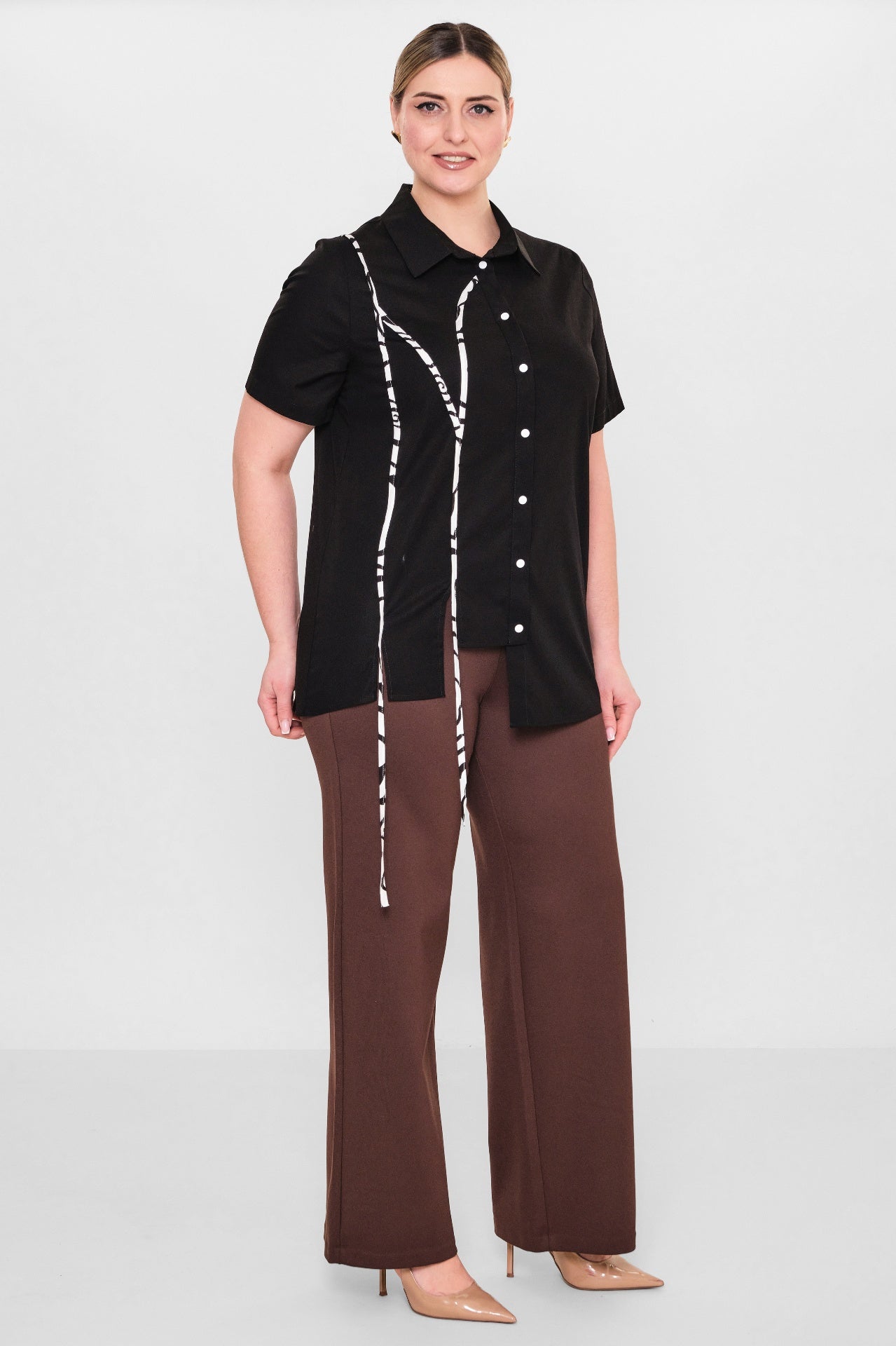 Ebberro - Plus Size Shirt (EBR26Y30426BB) - 8690200108198
