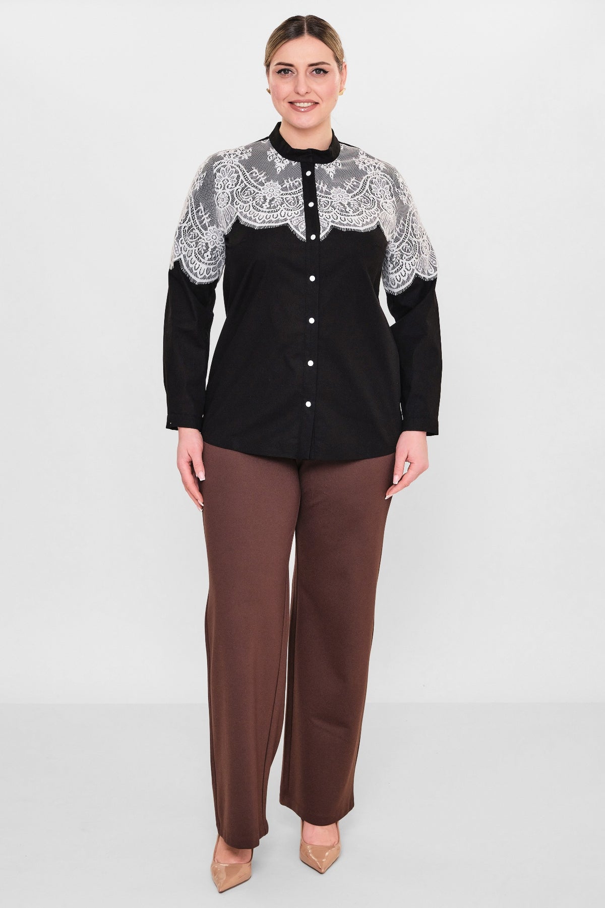 Ebberro - Plus Size Shirt (EBR26Y30626BB) - 8690200108211