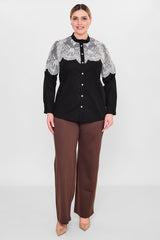 Ebberro - Plus Size Shirt (EBR26Y30626BB) - 8690200108211