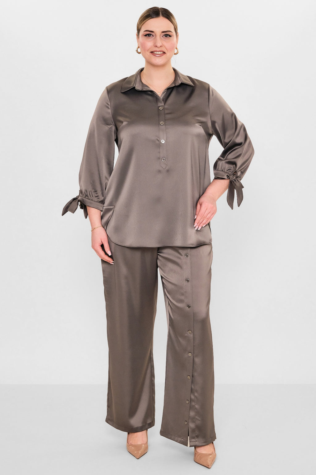 Ebberro - Plus Size Suit (EBR26Y50226BB) - 8690200108259
