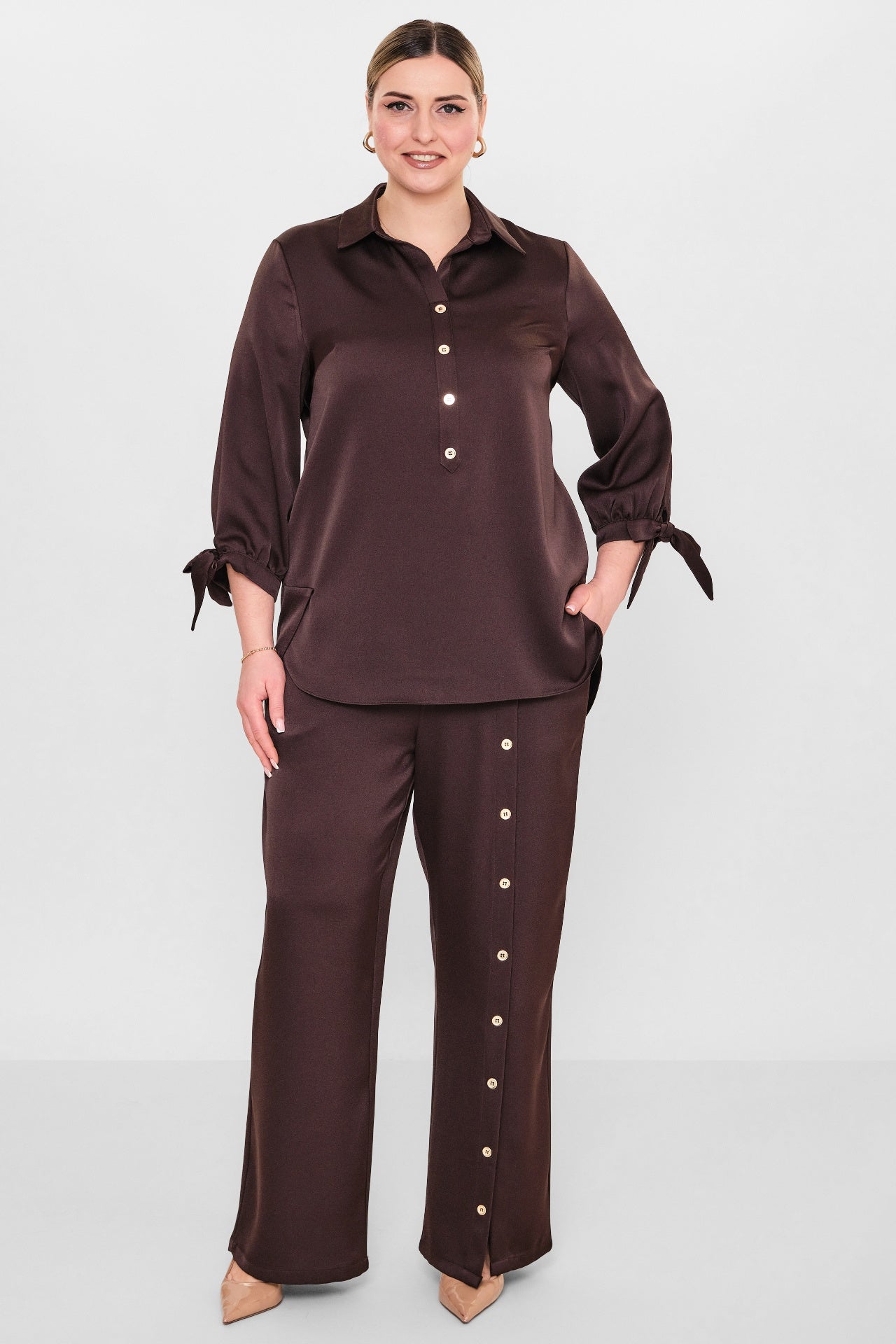 Ebberro - Plus Size Suit (EBR26Y50226BB) - 8690200108266