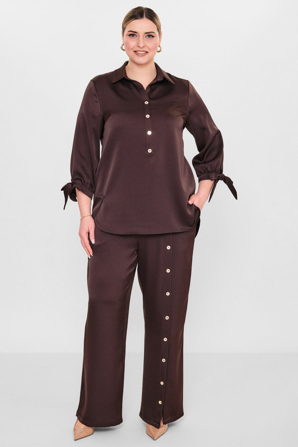 Ebberro - Plus Size Suit (EBR26Y50226BB) - 8690200108266
