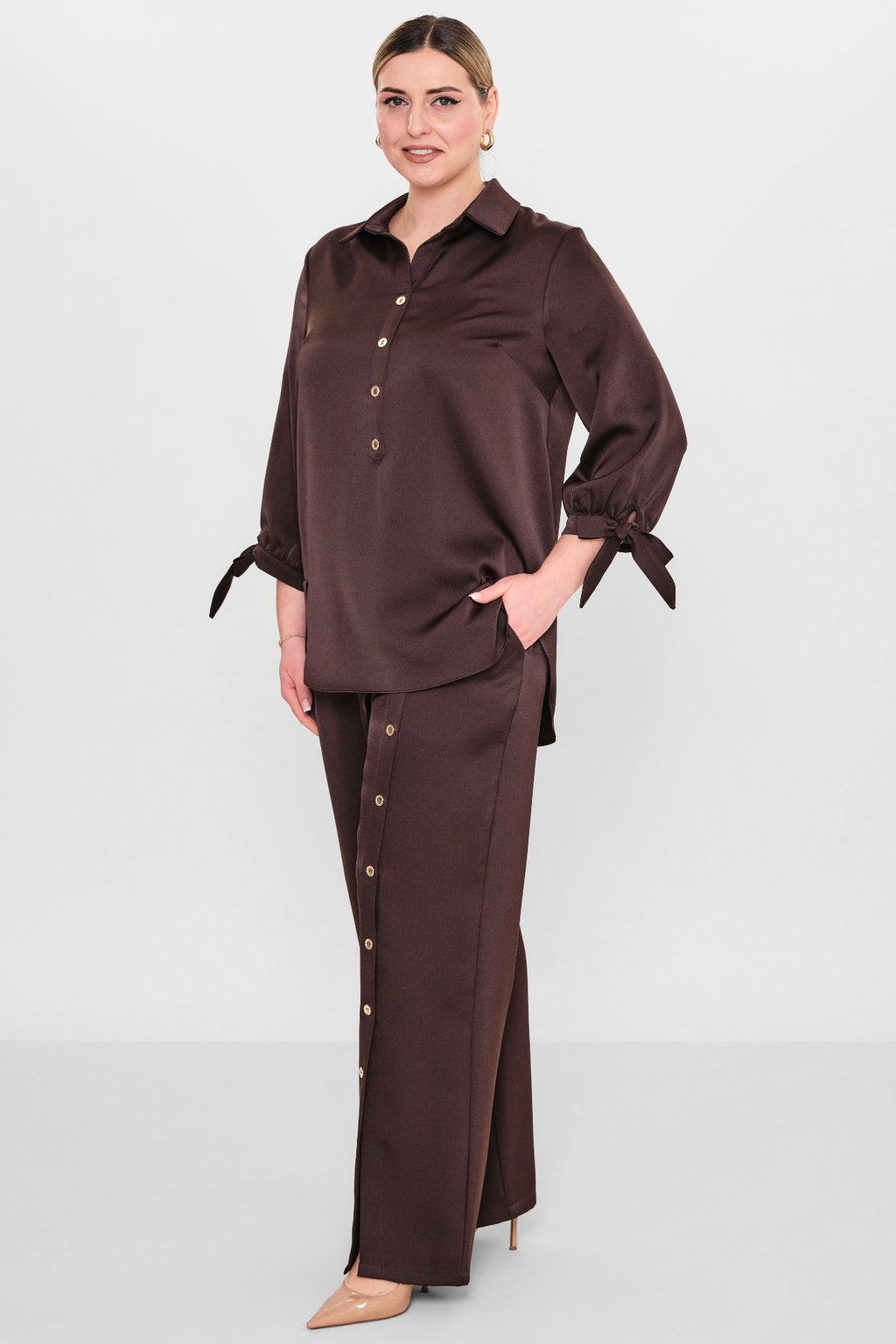Ebberro - Plus Size Suit (EBR26Y50226BB) - 8690200108266
