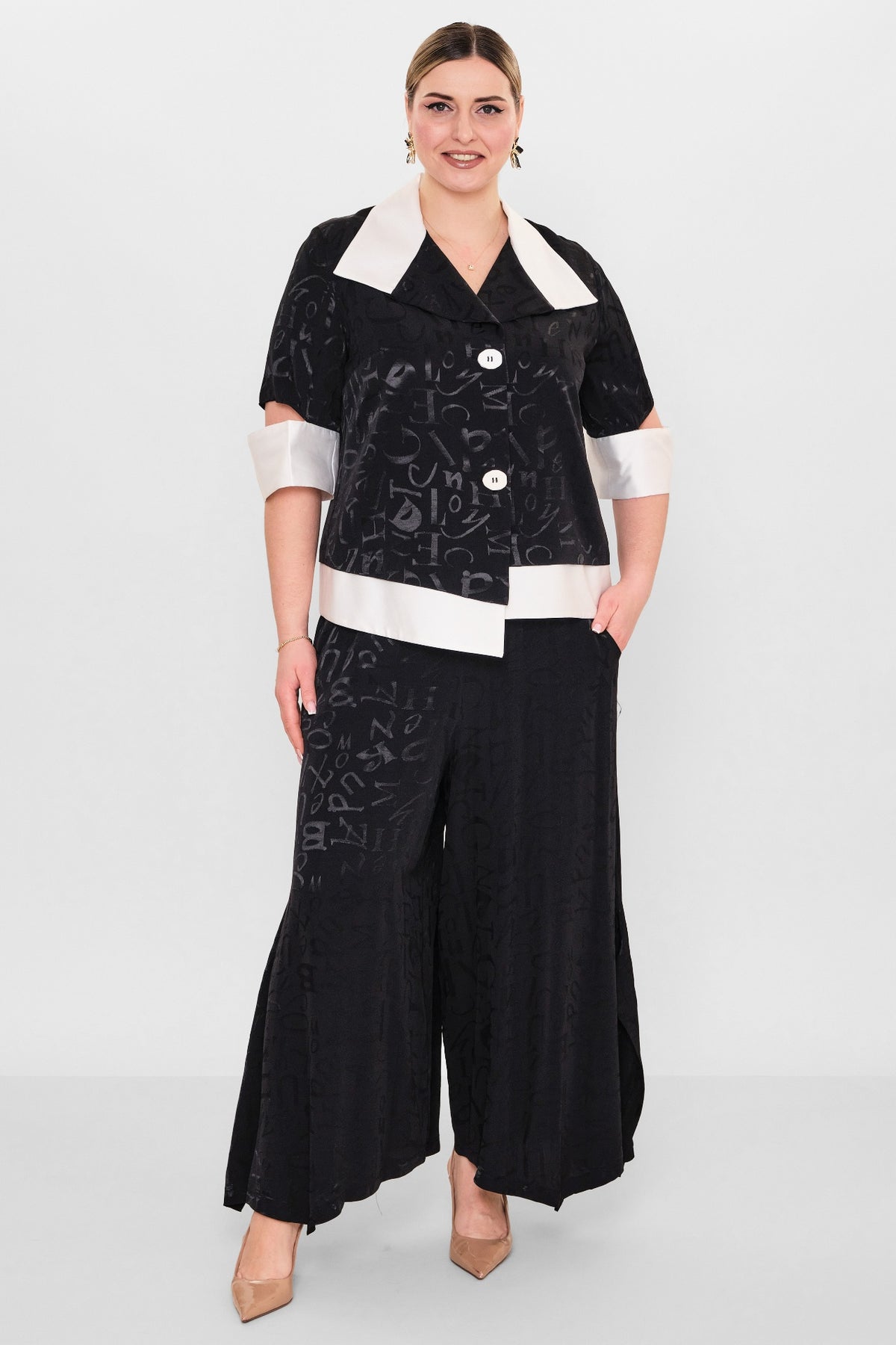Ebberro - Plus Size Suit (EBR26Y51924BB) - 8690200108273