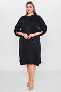 Ebberro - Plus Size Dress (EBR26Y52925BB) - 8690200108310