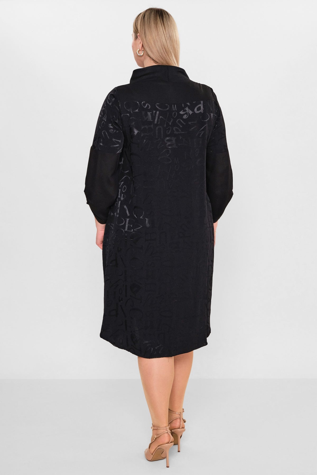 Ebberro - Plus Size Dress (EBR26Y52925BB) - 8690200108310