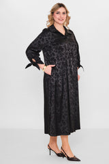 Ebberro - Plus Size Dress (EBR26Y53025BB) - 8690200108327