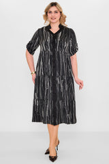 Ebberro - Plus Size Dress (EBR26Y5358BB) - 8690200108341