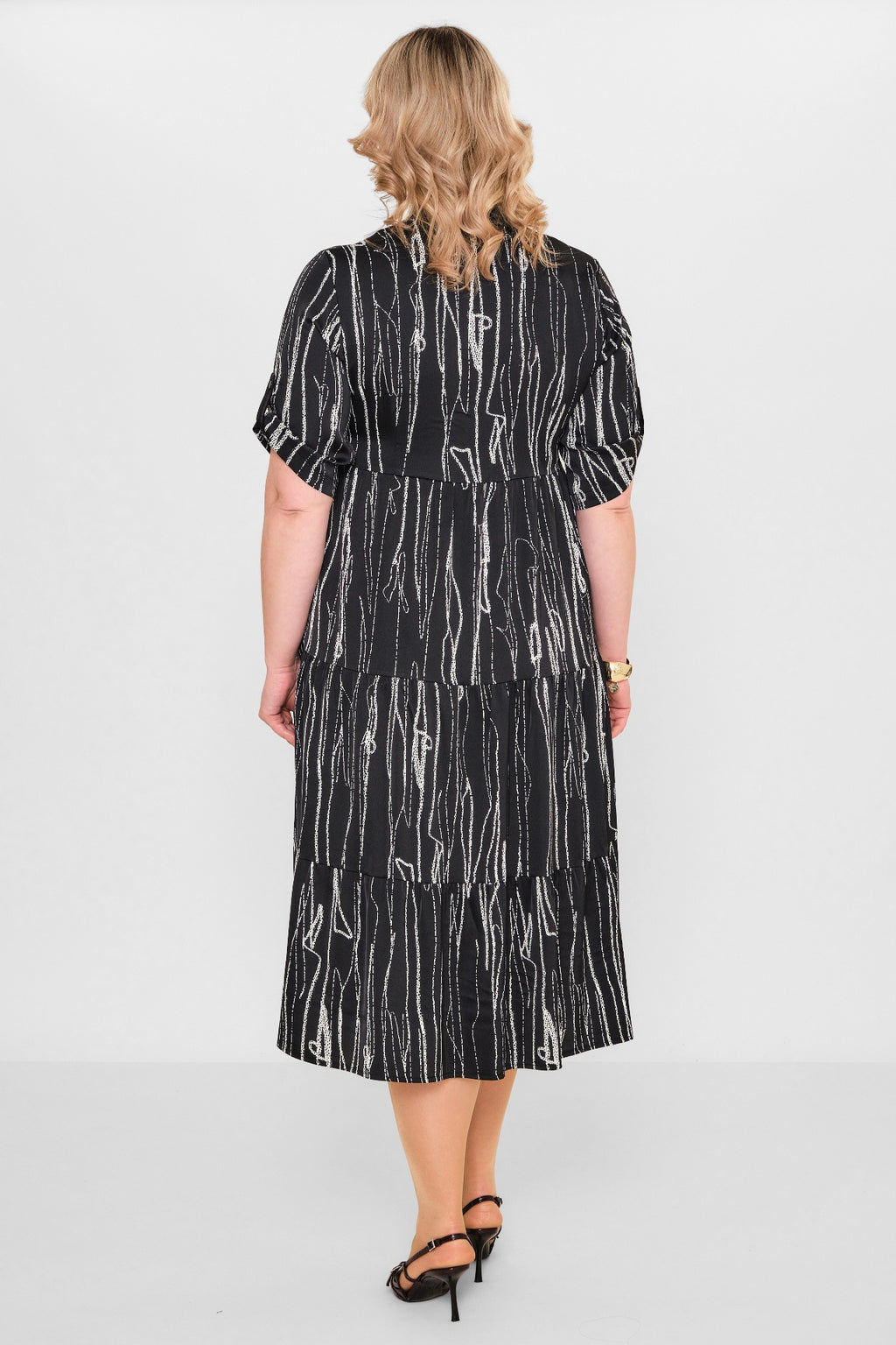 Ebberro - Plus Size Dress (EBR26Y5358BB) - 8690200108341
