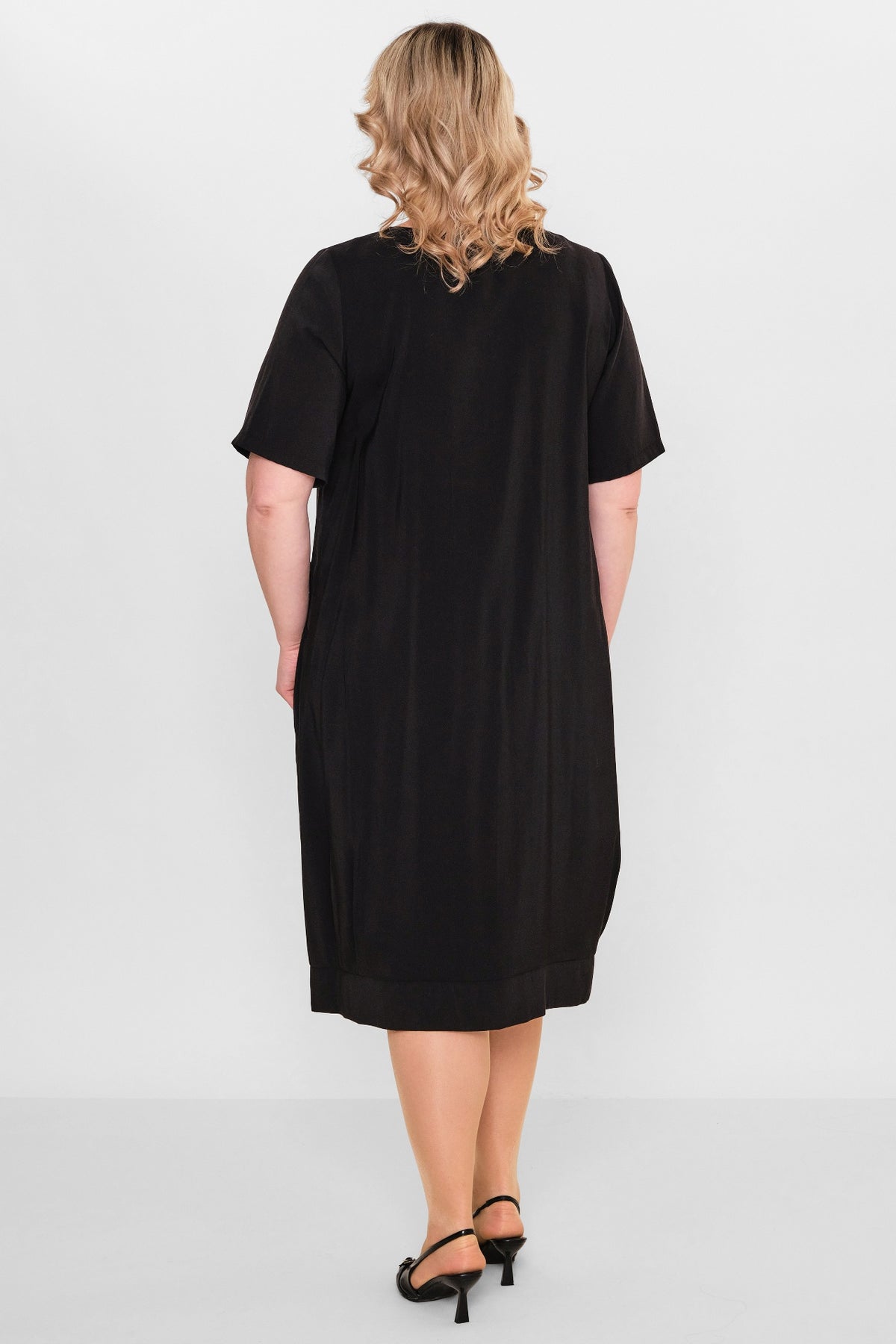 Ebberro - Plus Size Dress (EBR26Y53825BB) - 8690200108358