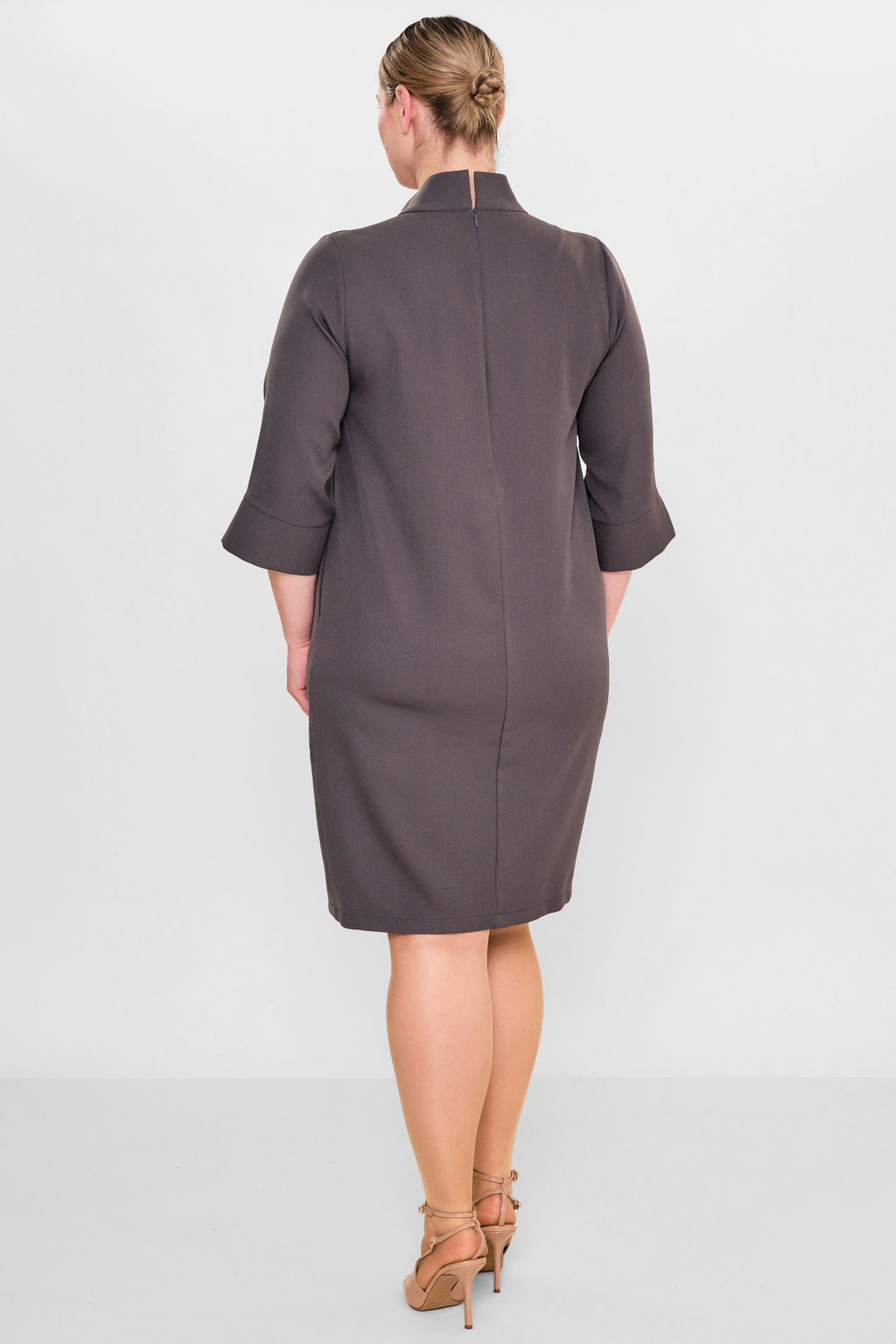 Ebberro - Plus Size Dress (EBR26Y6113BB) - 8690200108389