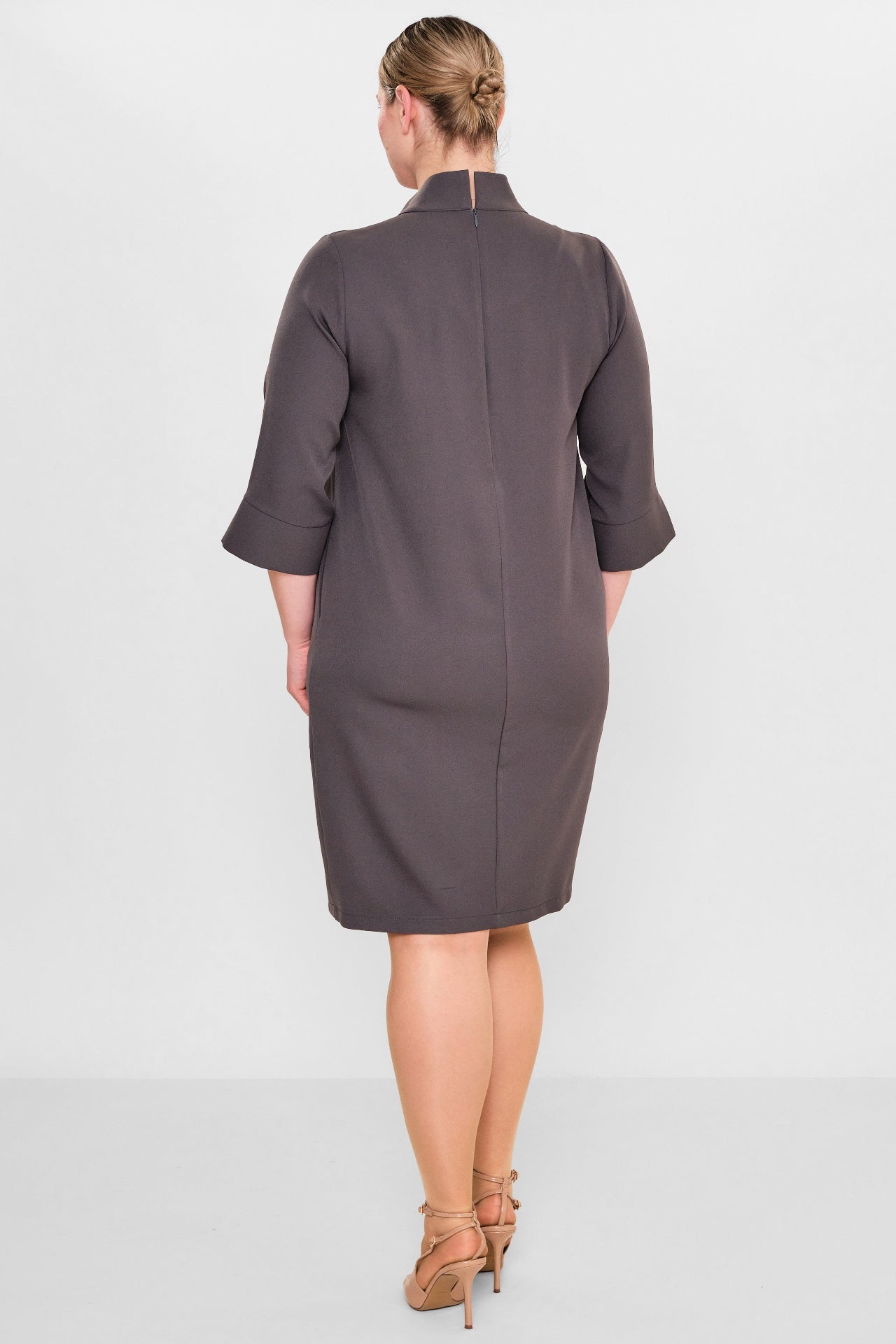 Ebberro - Plus Size Dress (EBR26Y6113BB) - 8690200108389