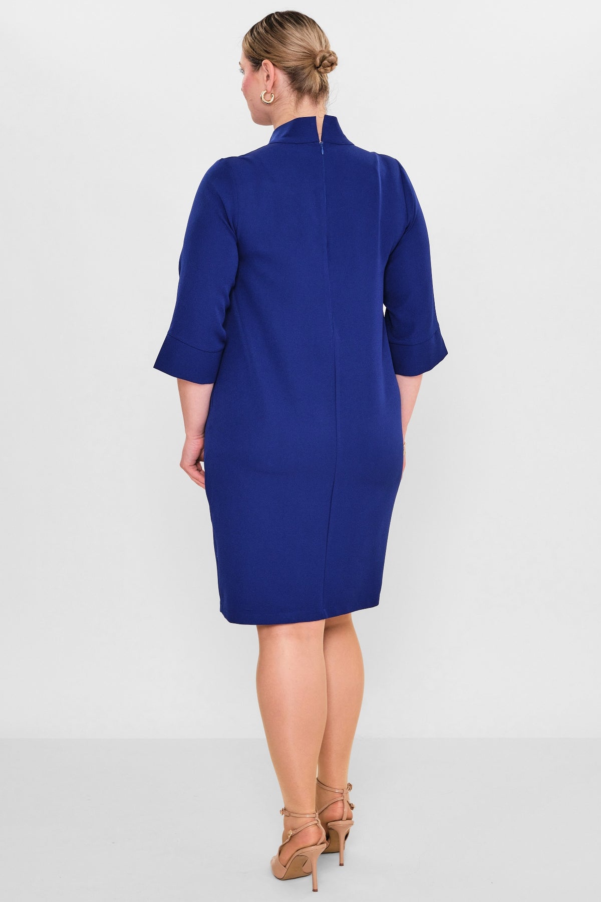 Ebberro - Plus Size Dress (EBR26Y6113BB) - 8690200108402
