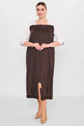 Ebberro - Plus Size Dress (EBR26Y7124BB) - 8690200108426
