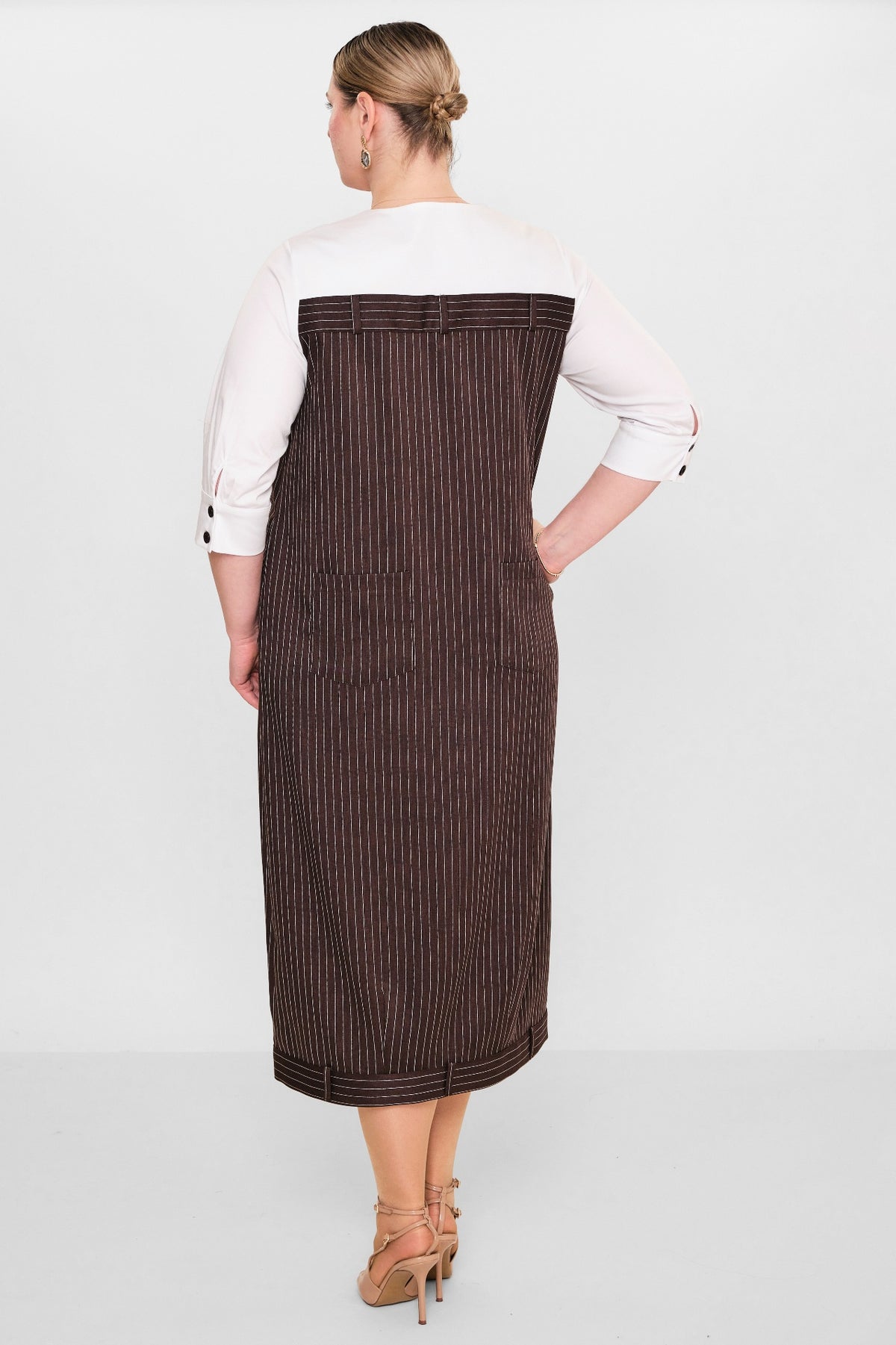 Ebberro - Plus Size Dress (EBR26Y7124BB) - 8690200108426