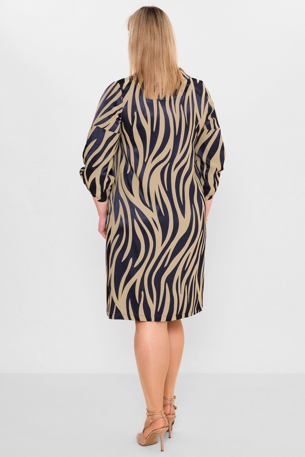 Ebberro - Plus Size Dress (EBR26Y8135BB) - 8690200108440