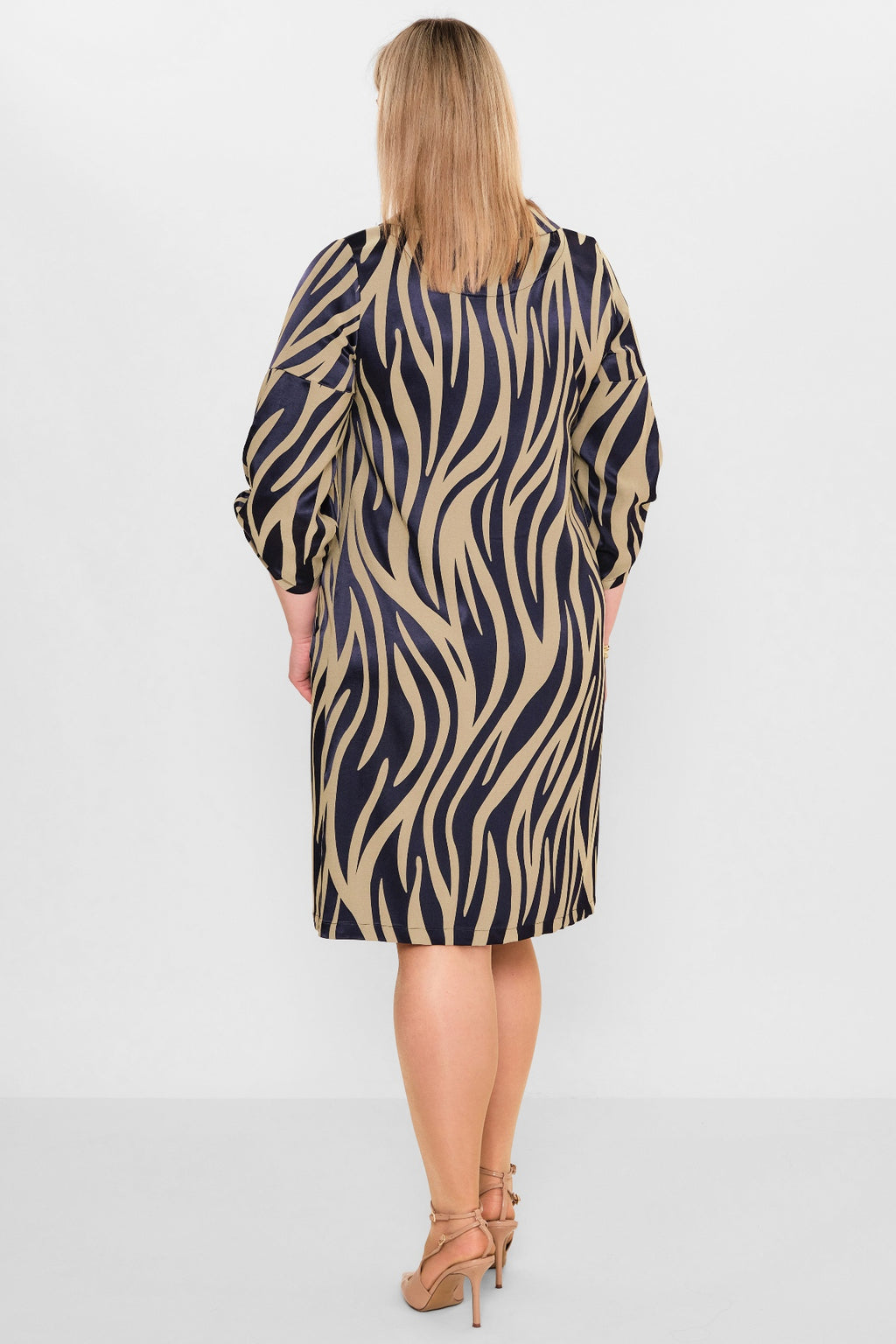 Ebberro - Plus Size Dress (EBR26Y8135BB) - 8690200108440