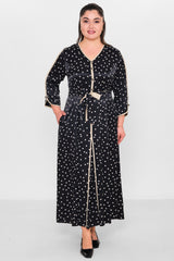 Dress port - Plus Size Dress (DSP26Y5705) - 8690200108525