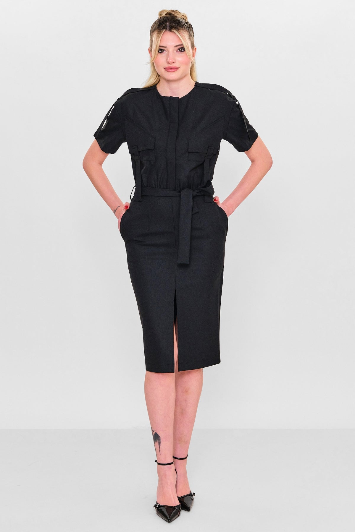 Mamulier - Plus Size Dress (MML26Y6594) - 8690200108846