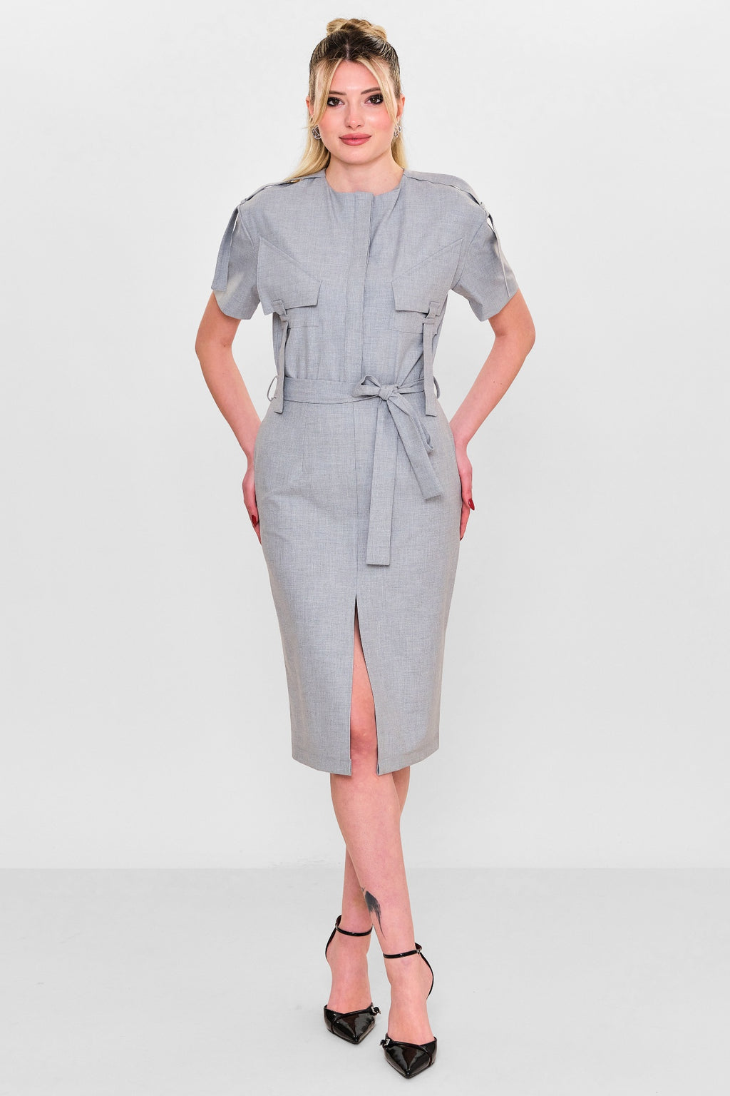 Mamulier - Plus Size Dress (MML26Y6594) - 8690200108853