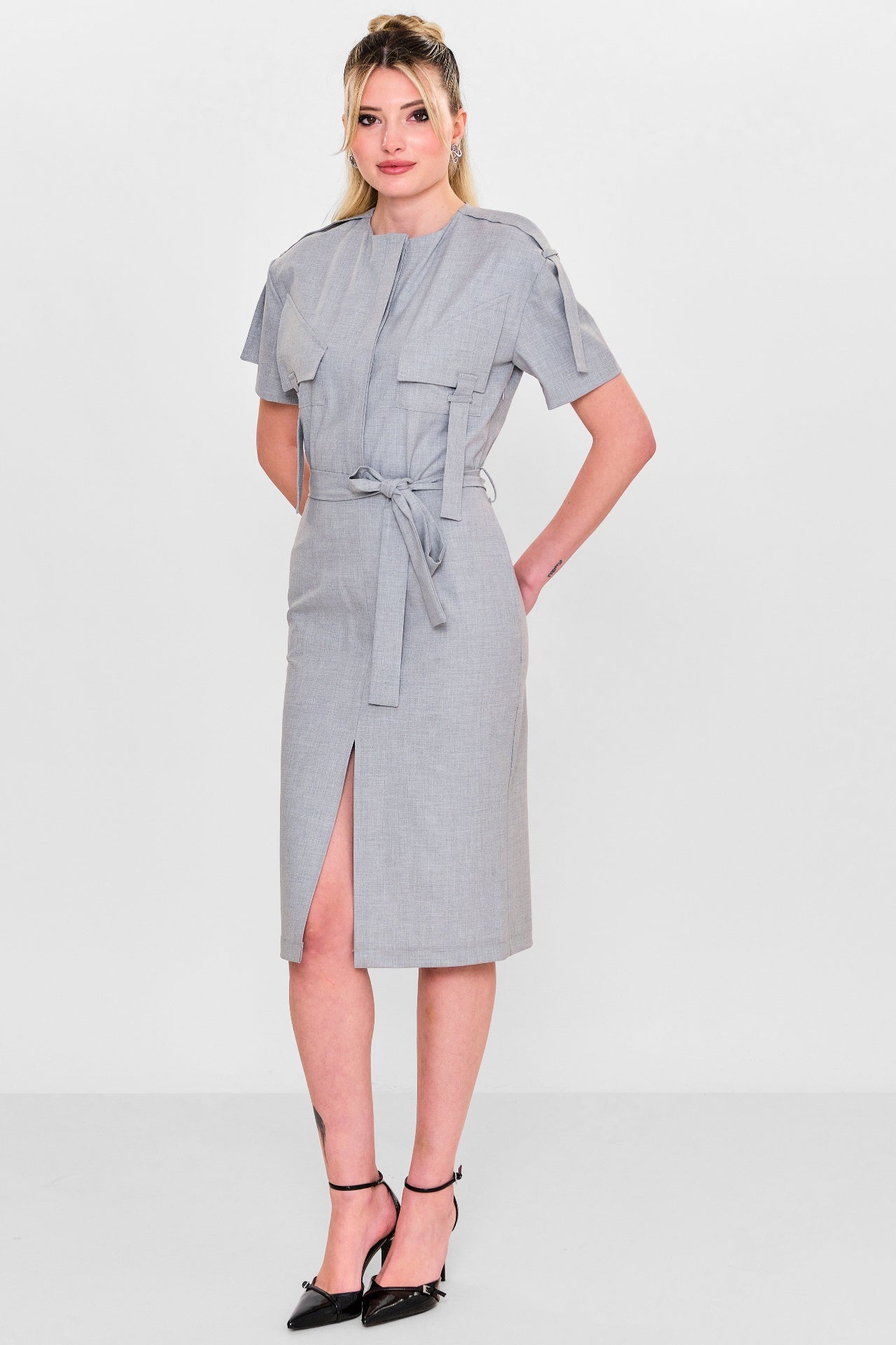 Mamulier - Plus Size Dress (MML26Y6594) - 8690200108853
