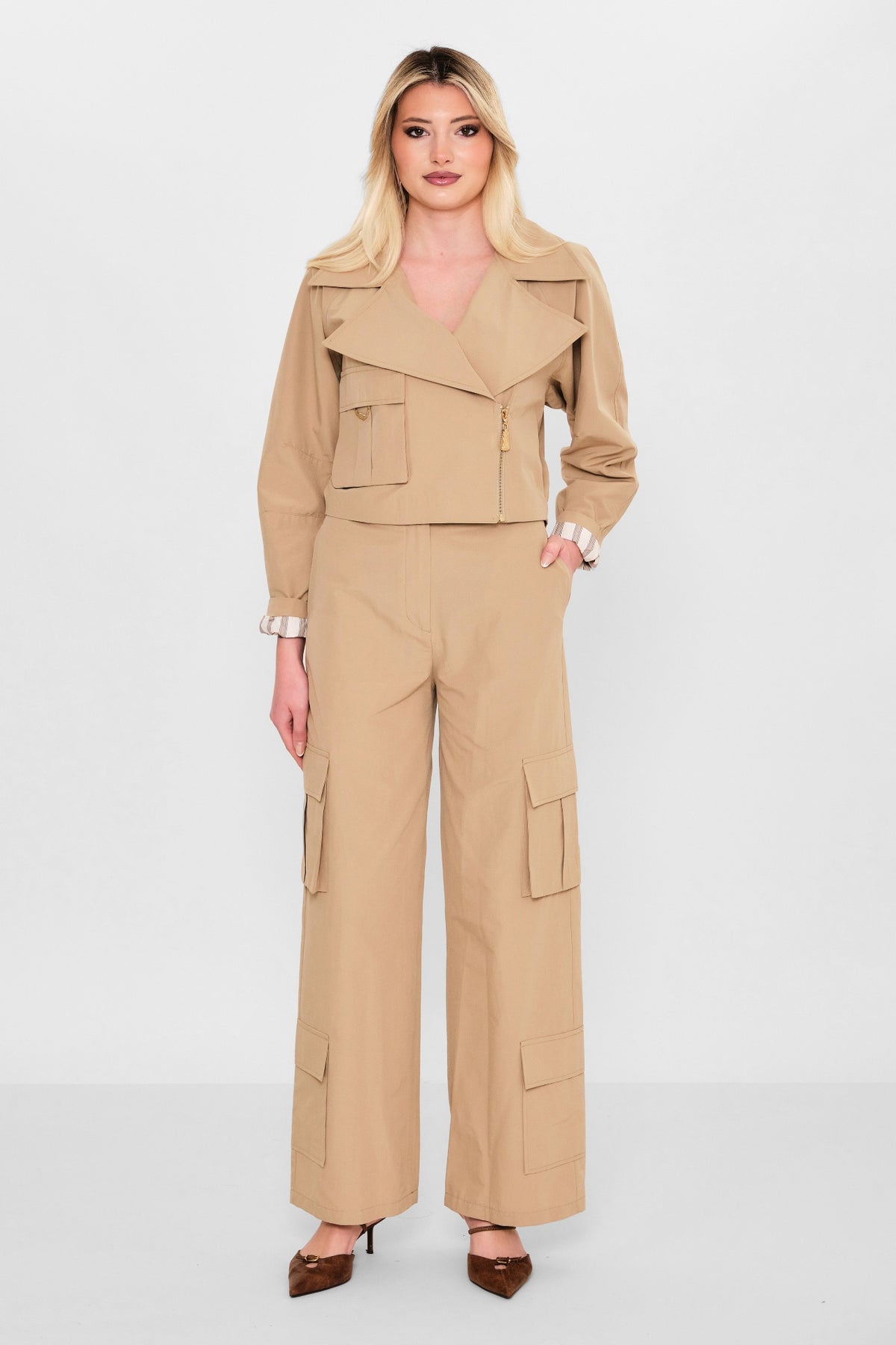 Mamulier - Plus Size Trousers (MML26Y6937) - 8690200109003