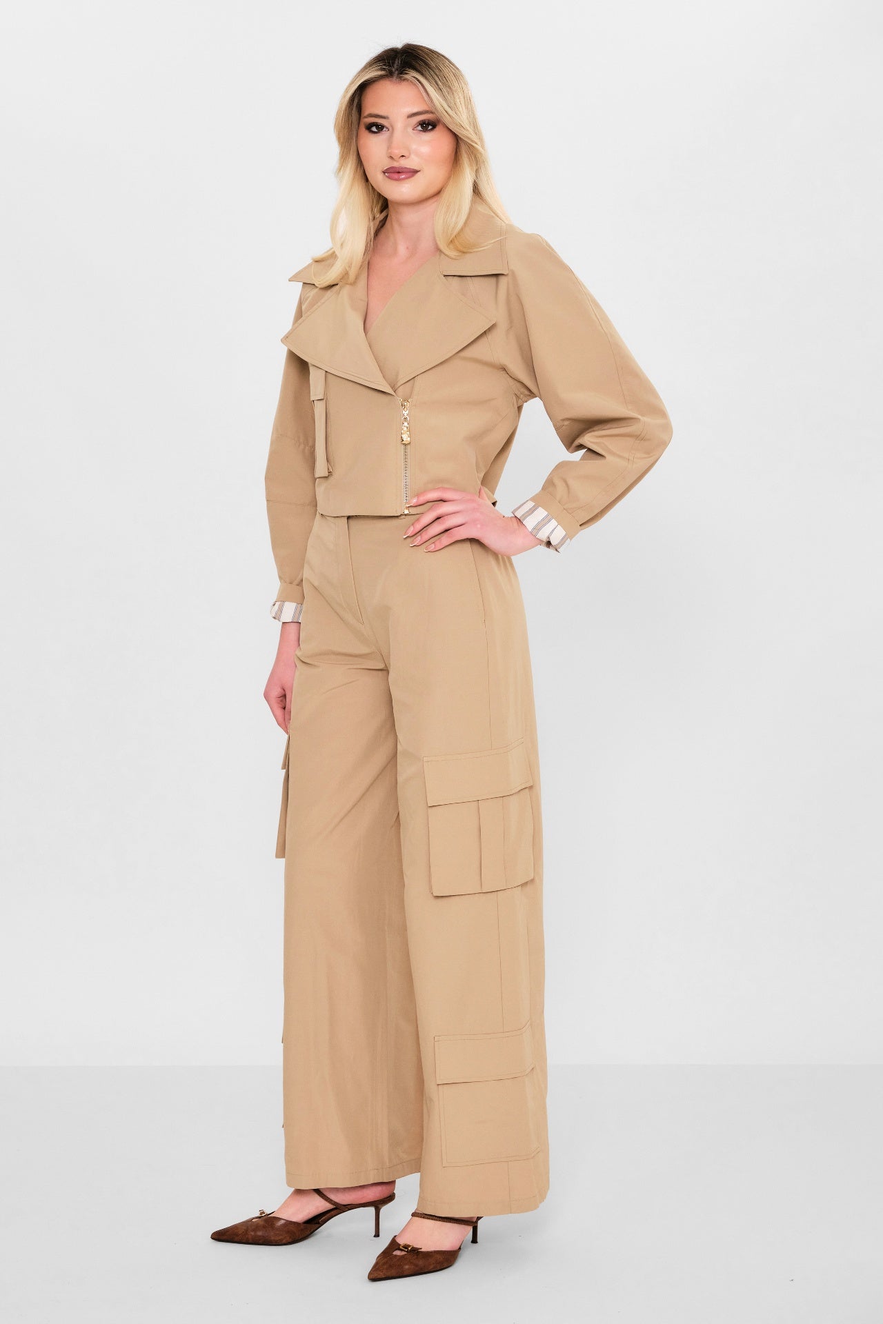 Mamulier - Plus Size Trousers (MML26Y6937) - 8690200109003