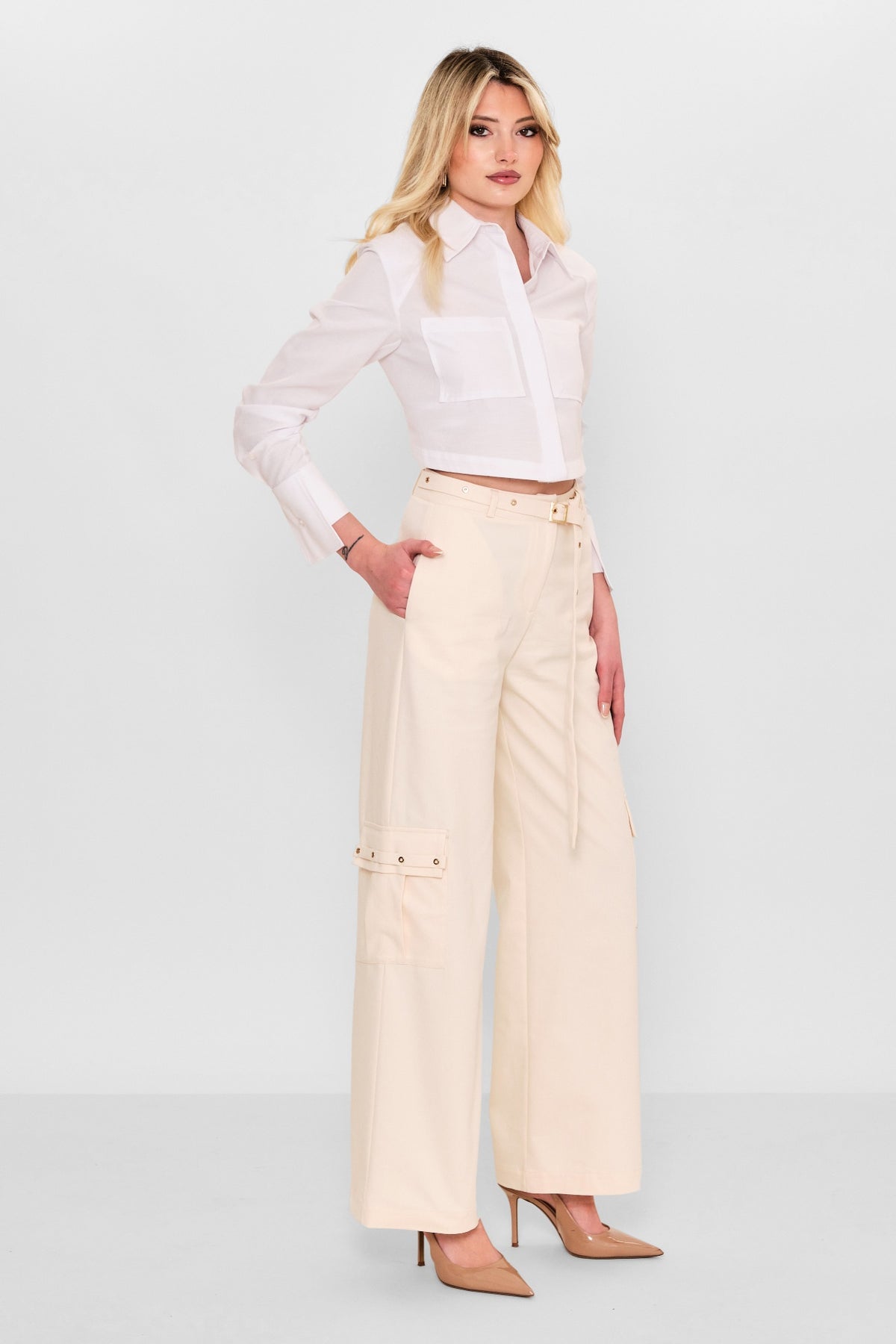 Mamulier - Plus Size Trousers (MML26Y6981) - 8690200109065