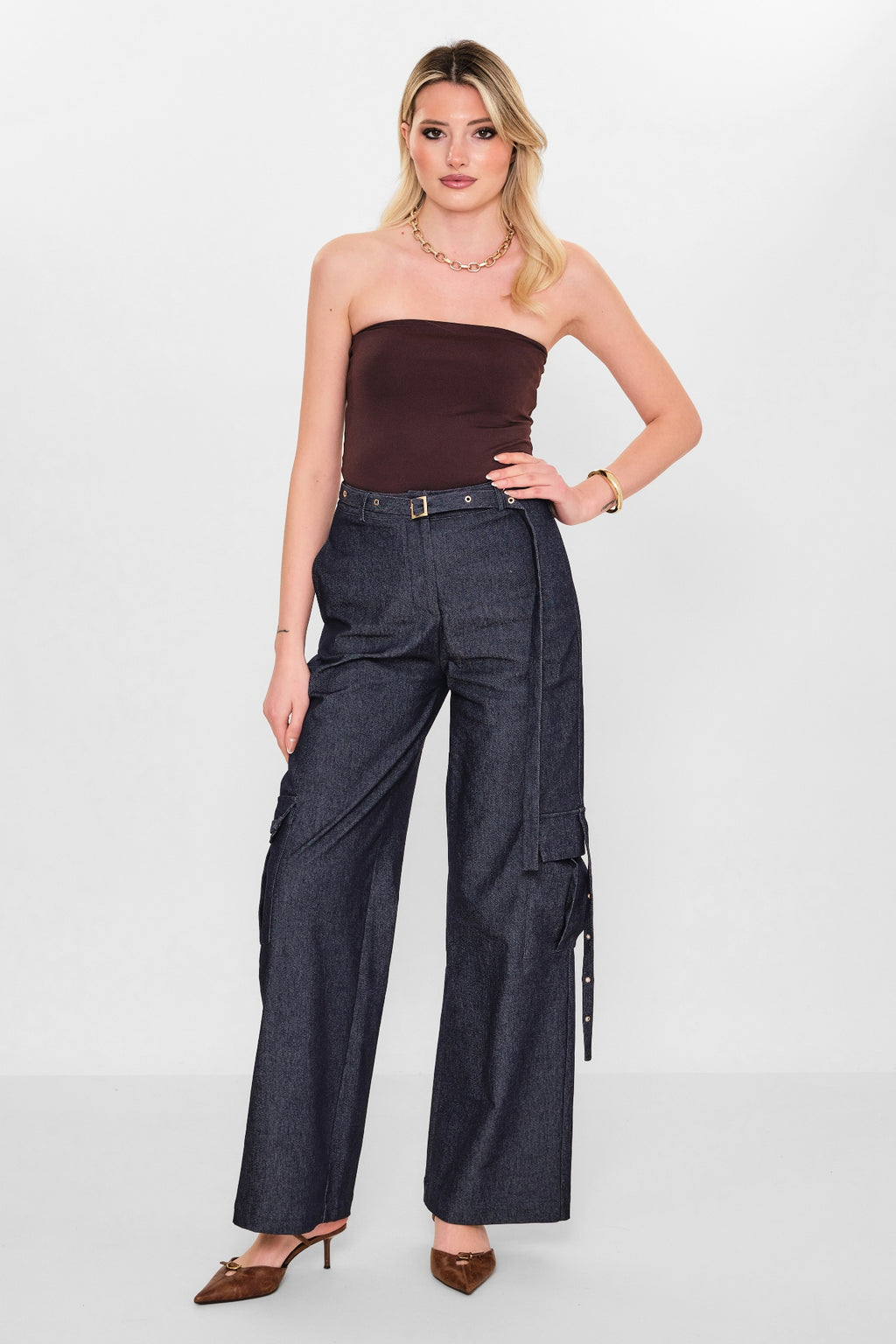 Mamulier - Plus Size Trousers (MML26Y6981) - 8690200109072
